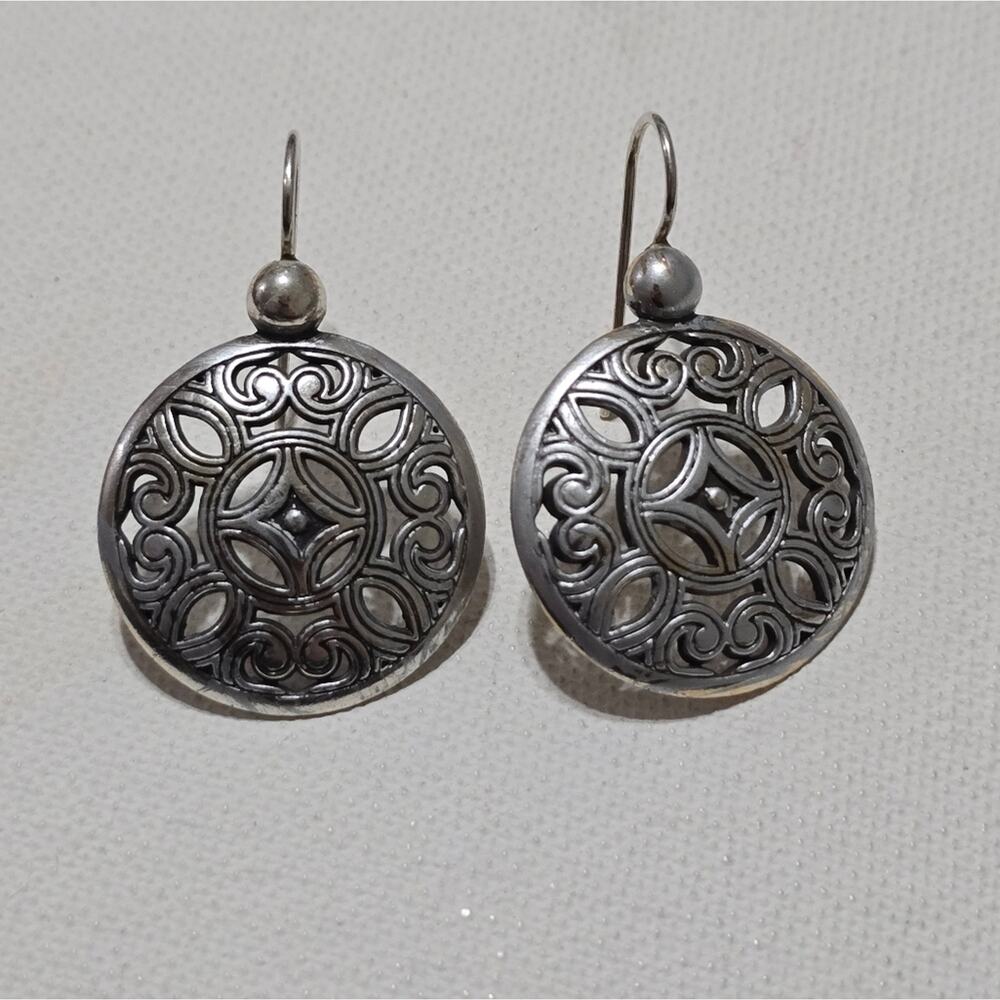 Brighton filigree‎ Circle Earrings